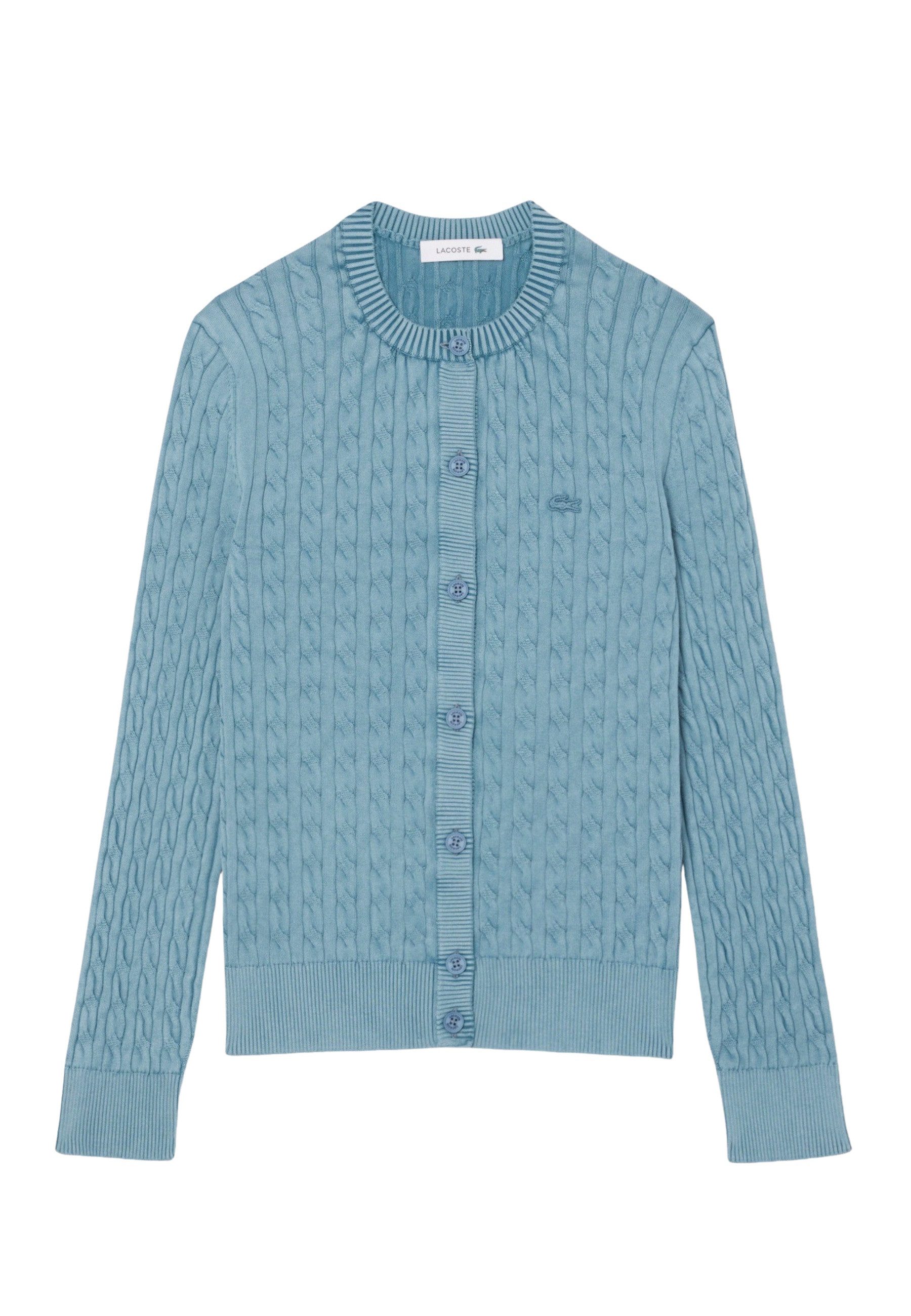 Lacoste Cardigan Cardigan Strickjacke Knopfleiste (1-tlg)