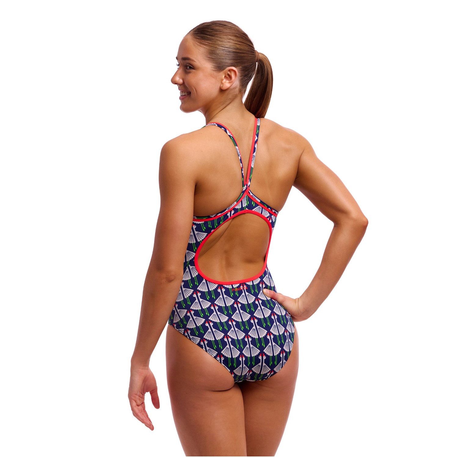 Funkita Badeanzug Sitting Duck einteiler Schwimmanzug blickdicht und schnelltrocknend