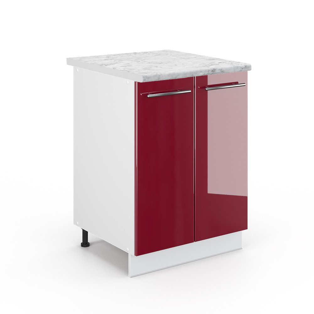 Vicco Unterschrank R-Line, Blau-Grau/Goldkraft Eiche, 60 günstig online kaufen