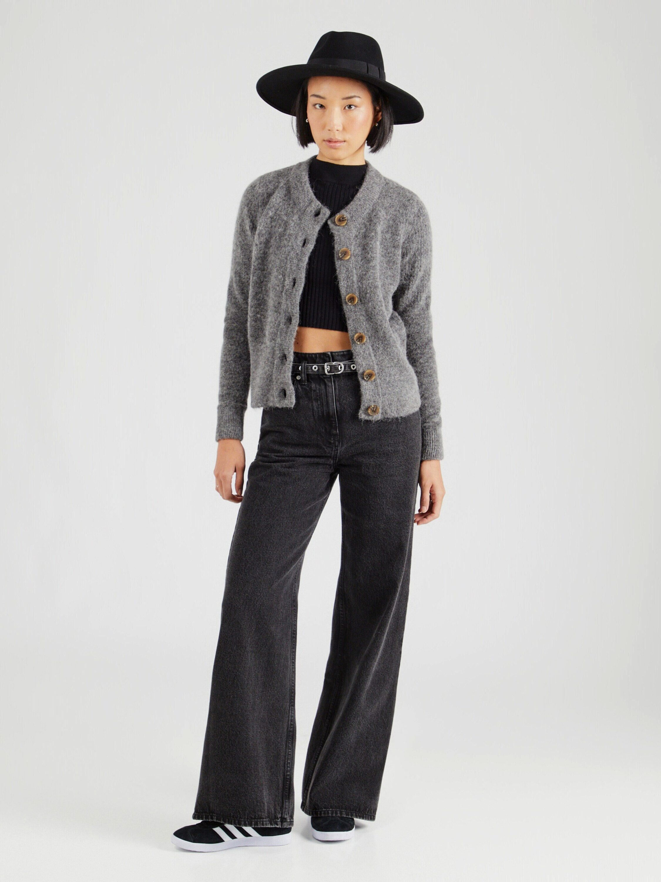 Selected Strickjacke Sia (1-tlg) Plain/ohne Details