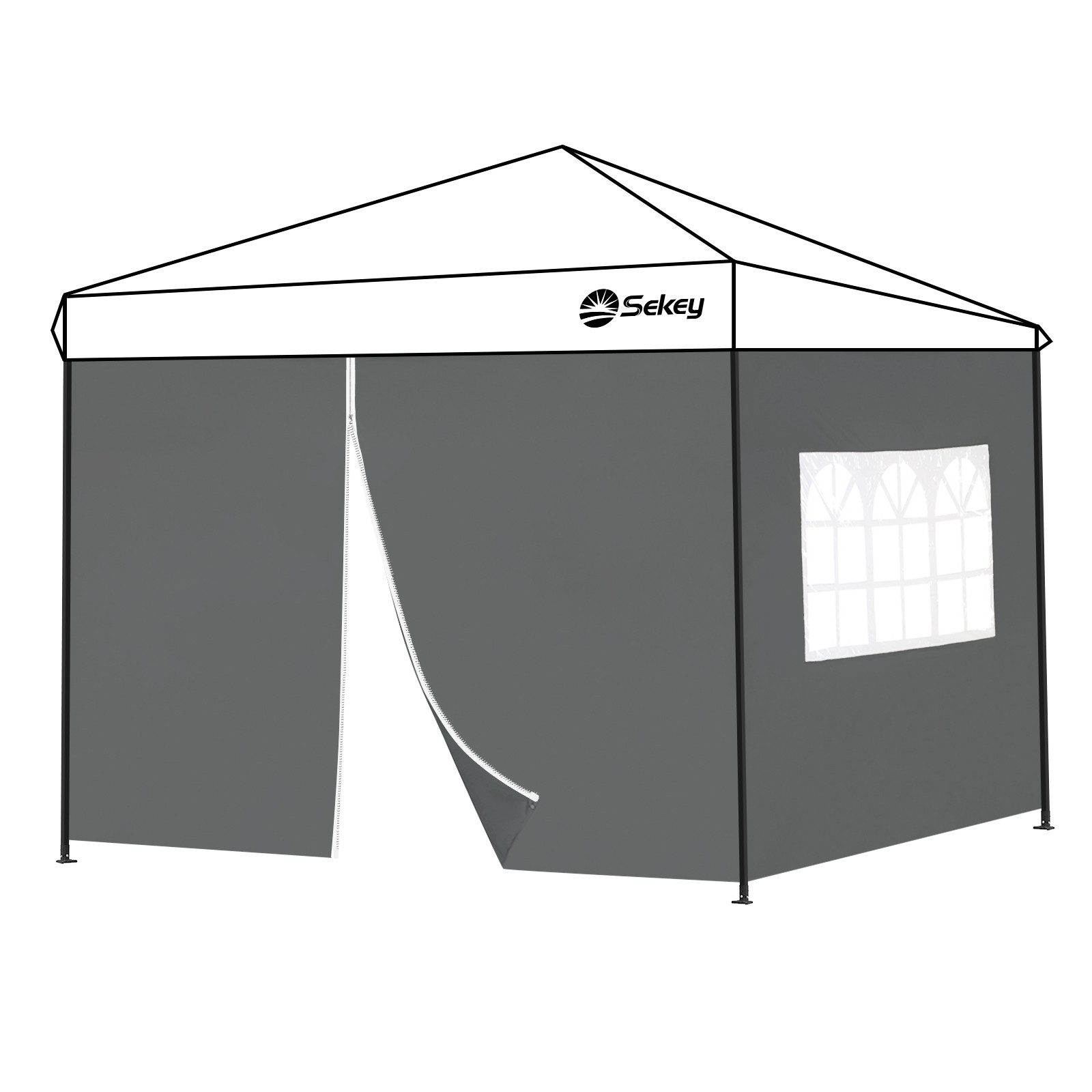 Sekey Pavillonseitenteil 2er Set Pavillon Seitenteile günstig online kaufen