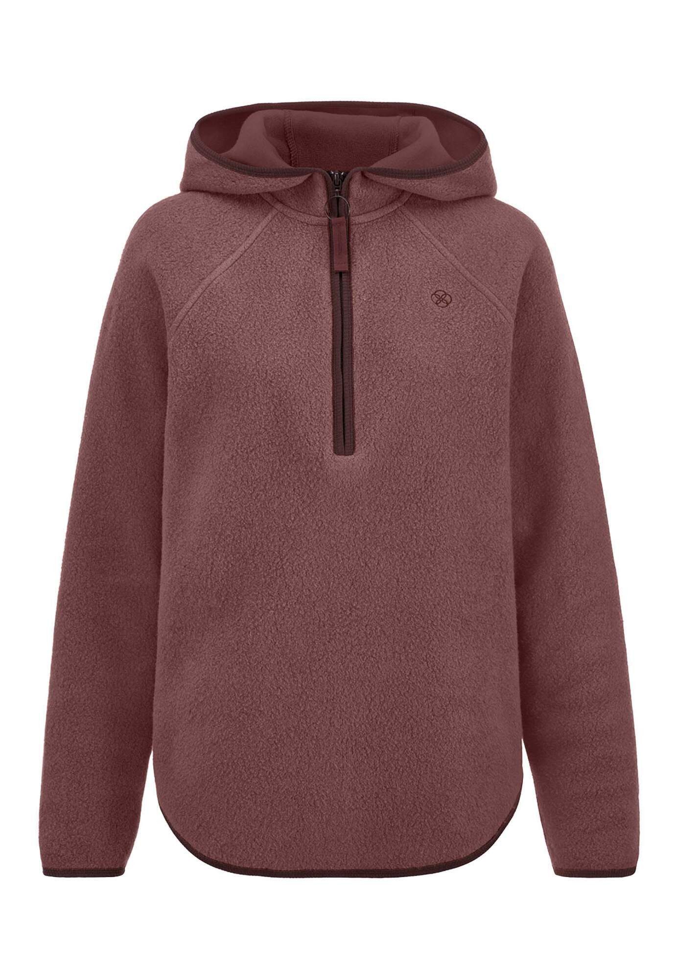 Hessnatur Fleecepullover Relaxed ACTIVE LIGHT aus reiner Bio-Baumwolle (1-tlg)