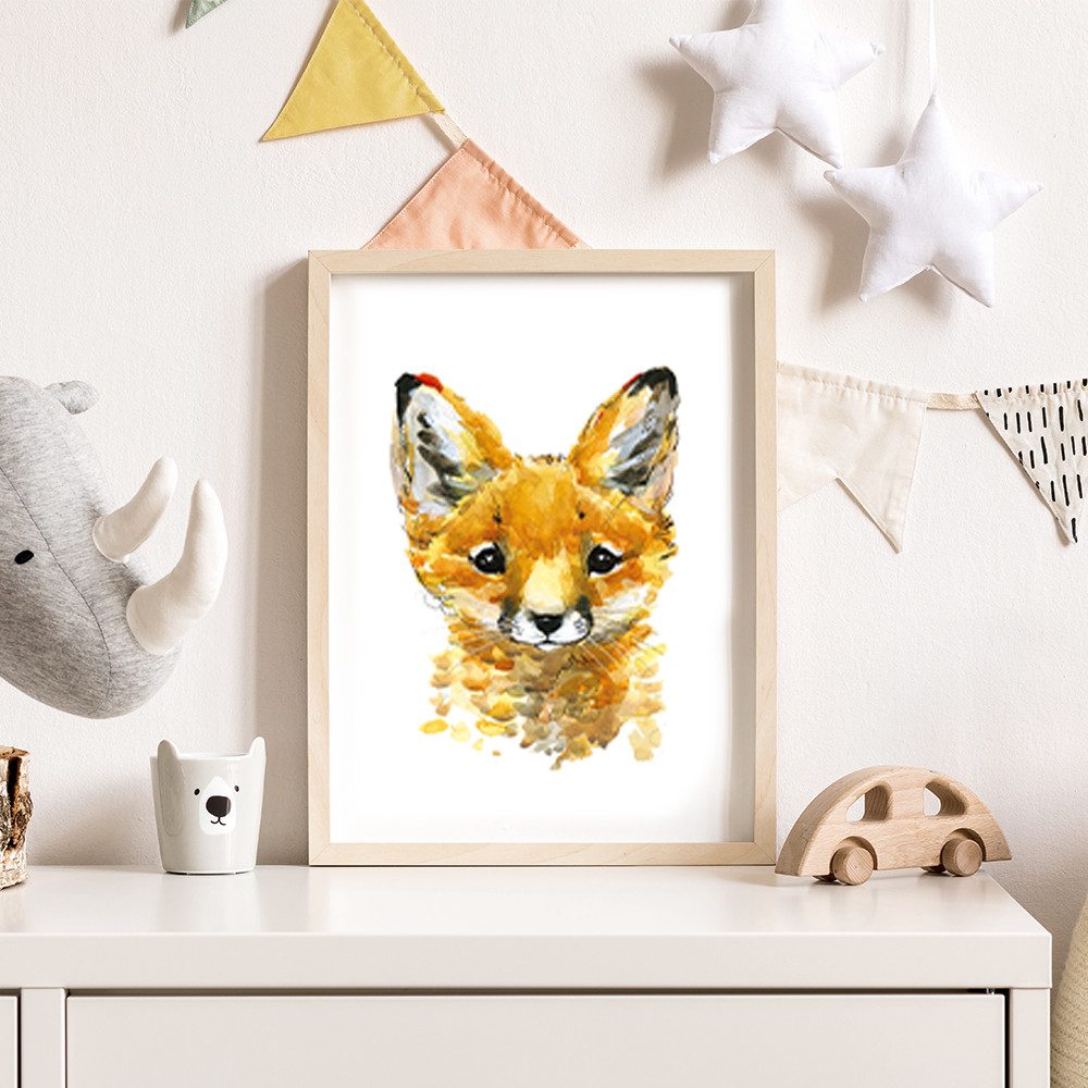 MeinBaby123® Poster Bilder Kinderzimmer, Tiere Poster günstig online kaufen