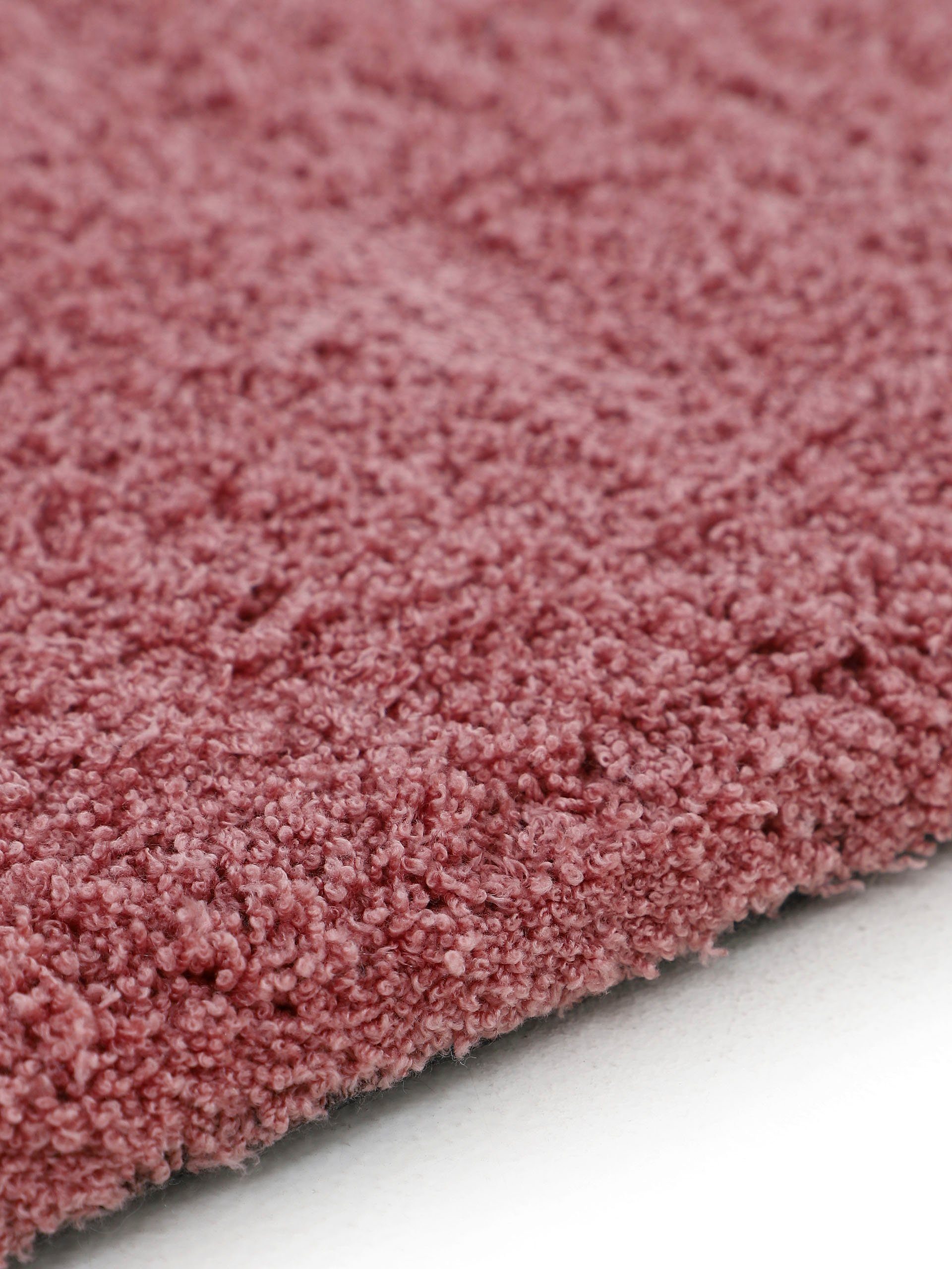 carpetfine Hochflor-Teppich Silky, auch als Läufer erhältlich, rechteckig, Höhe: 20 mm, Shaggy, Langflor, uni, besonders weich, Handarbeit