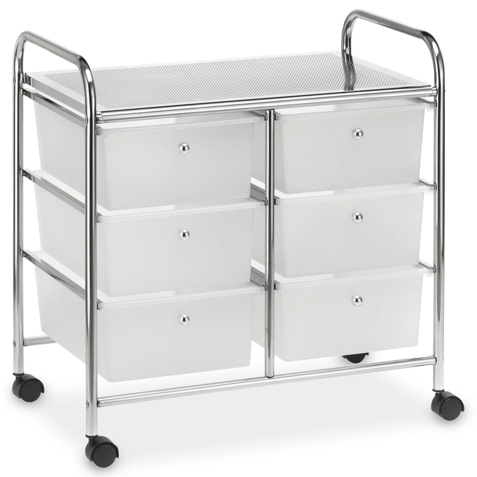 IDIMEX Beistellwagen GINA, Badrollwagen 6 Schubladen und Ablage Kosmetik Au günstig online kaufen