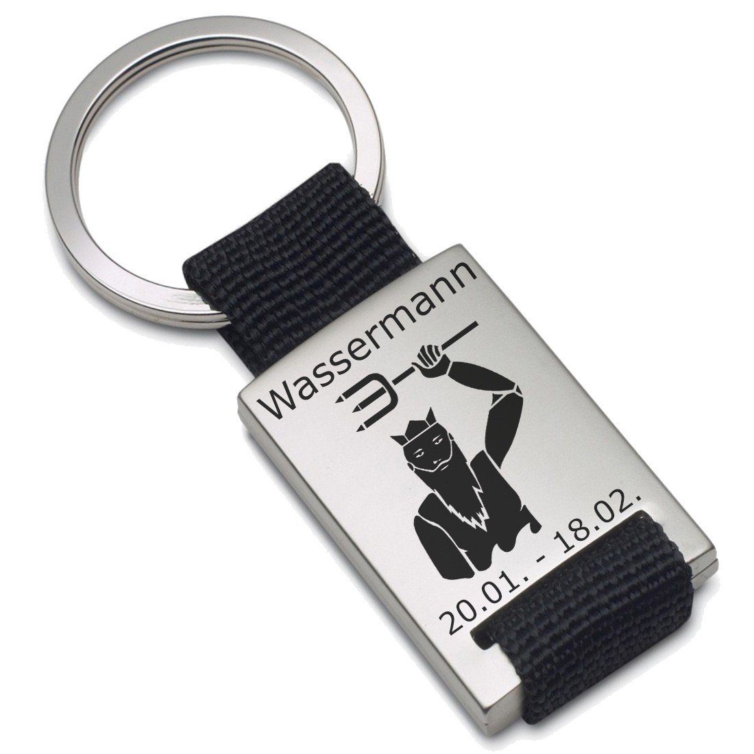 Schlüsselanhänger Sternzeichen - Wassermann - ein tolles Geschenk und Glücksbringer