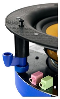 Pronomic High-End Gewebe Deckenlautsprecher - Einbaubox-Lautsprecher 6" Woofer Einbaulautsprecher (Bluetooth, 60 W, Integrierter Equalizer)