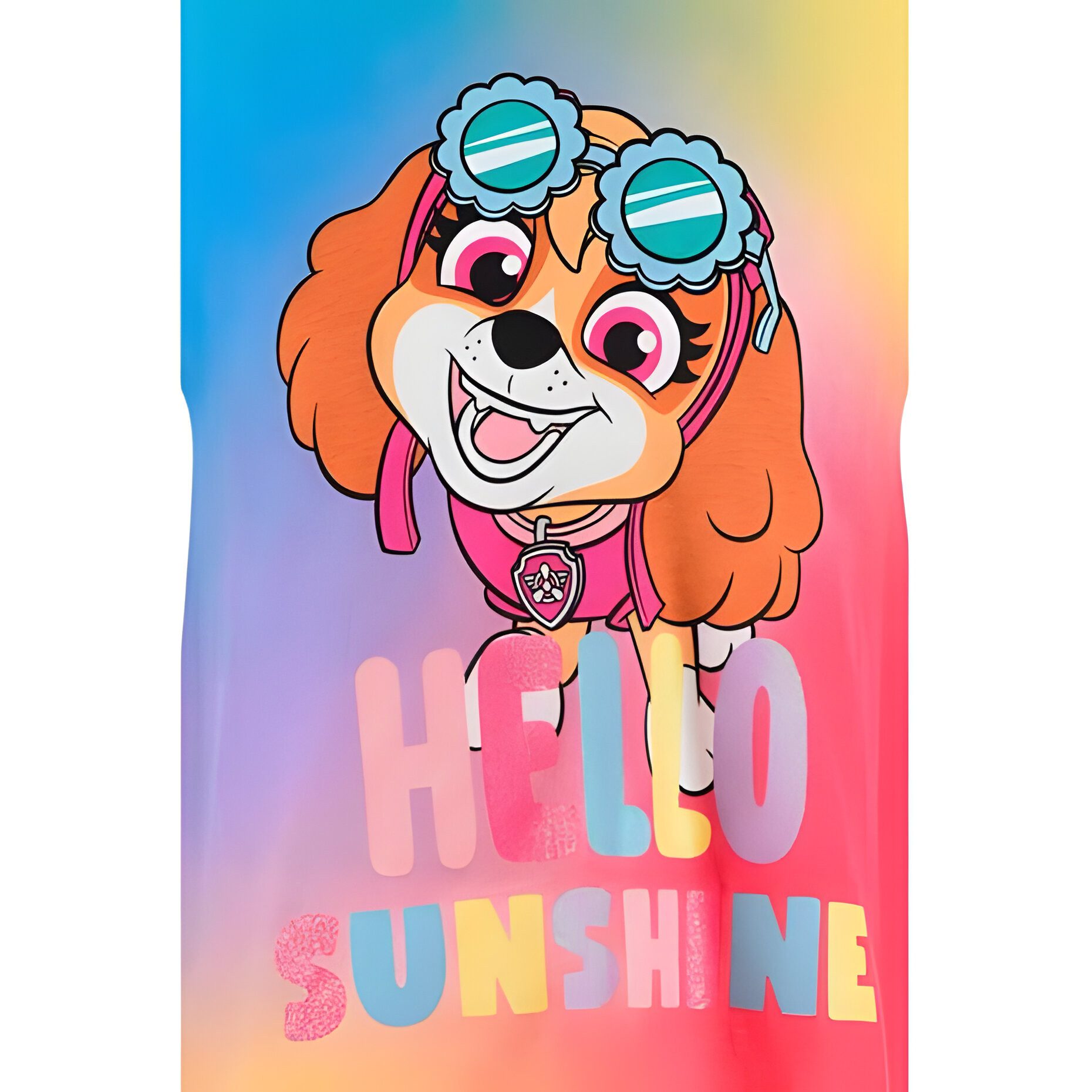 PAW PATROL Sommerkleid Paw Patrol Skye Kinder Mädchen Sommerkleid Kleid (1-tlg) 100% Baumwolle, Gr. 98 bis 116