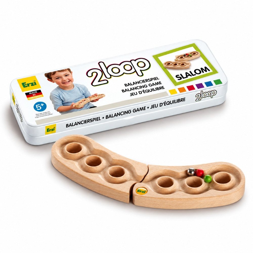 Erzi® Lernspielzeug Erzi Balancierspiel 2loop Slalom