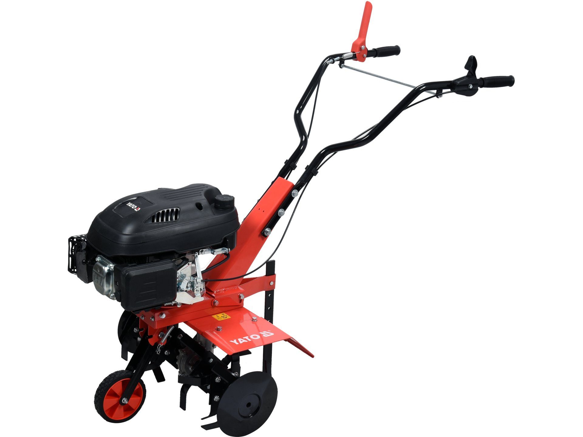 Yato Benzinmotorhacke Benzin Bodenfräse, Gartenfräse  60cm, 3,6kW/4,08PS
