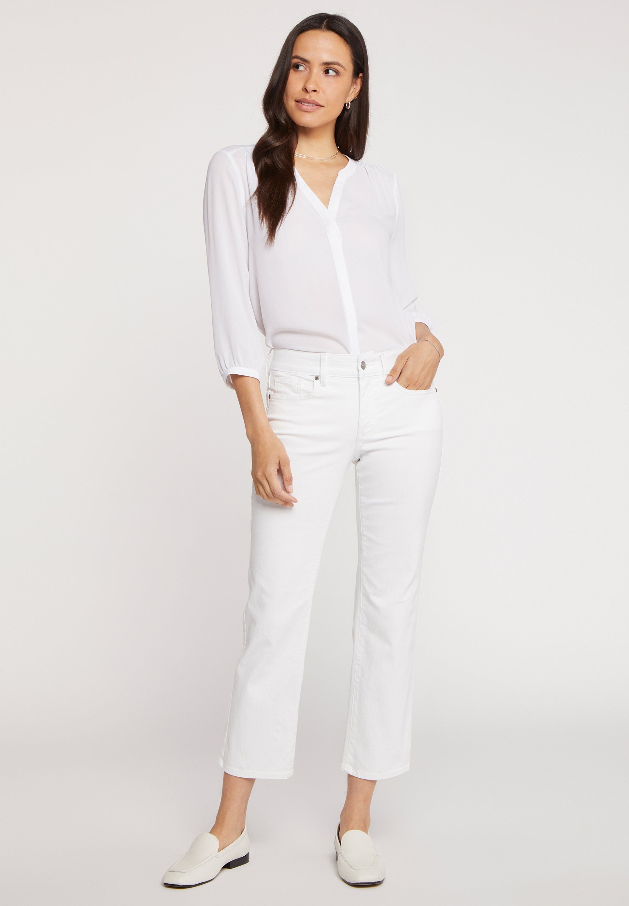NYDJ Ankle-Jeans Marilyn straight Ankle schmeichelhafte Passform, Mit Lift Tuck® für tolle Kurven