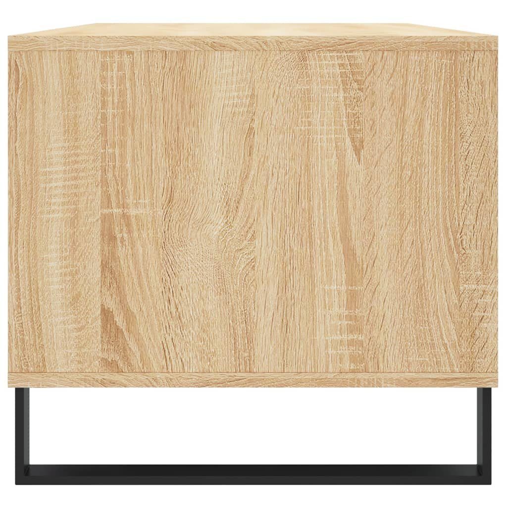 Sonoma-Eiche Eiche Couchtisch cm Sonoma (1-St) 90x49x45 vidaXL Holzwerkstoff Sonoma | Couchtisch Eiche