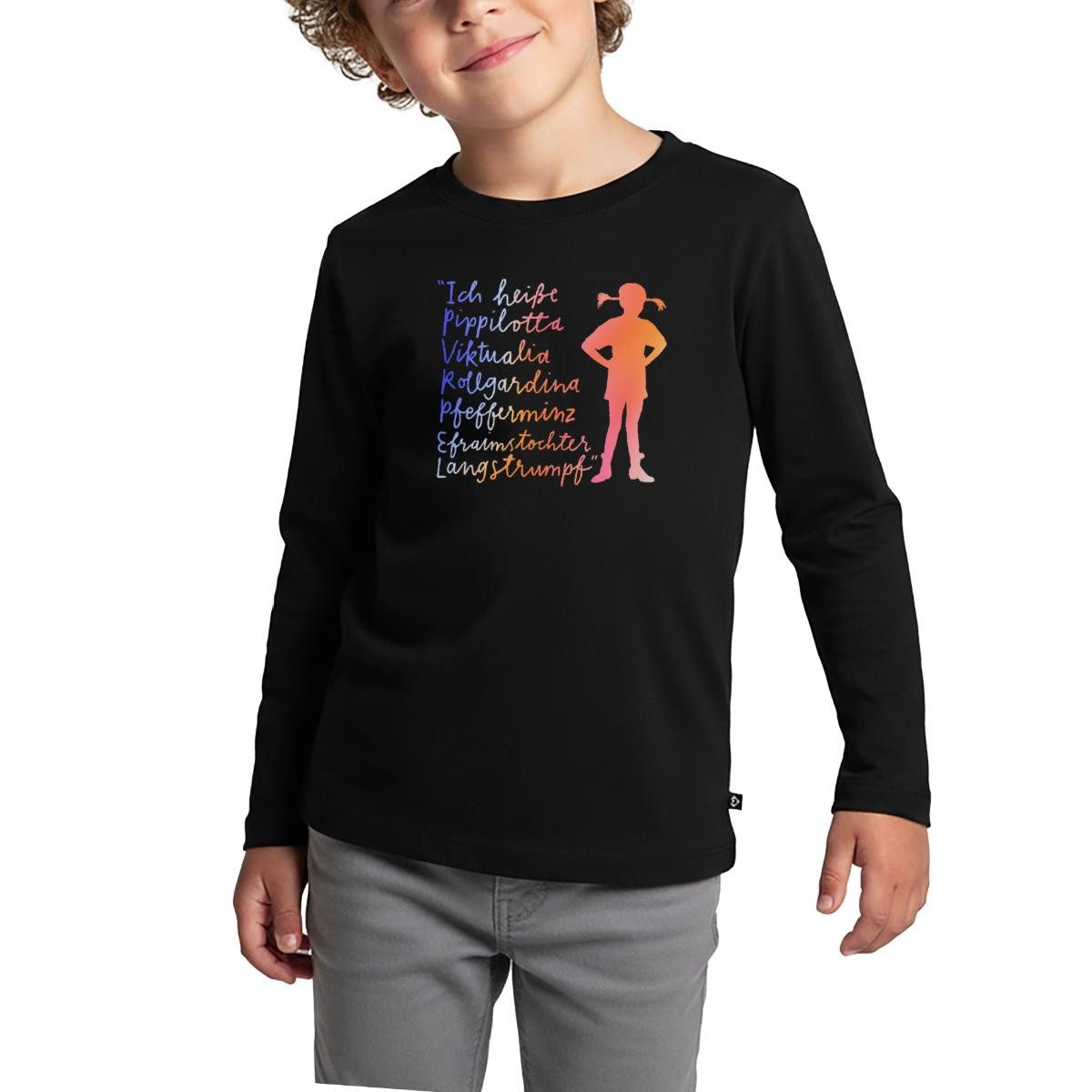 Spreadshirt T-Shirt Pippi Langstrumpf Ich Heiße … Kinder Premium Langarmshirt (1-tlg)