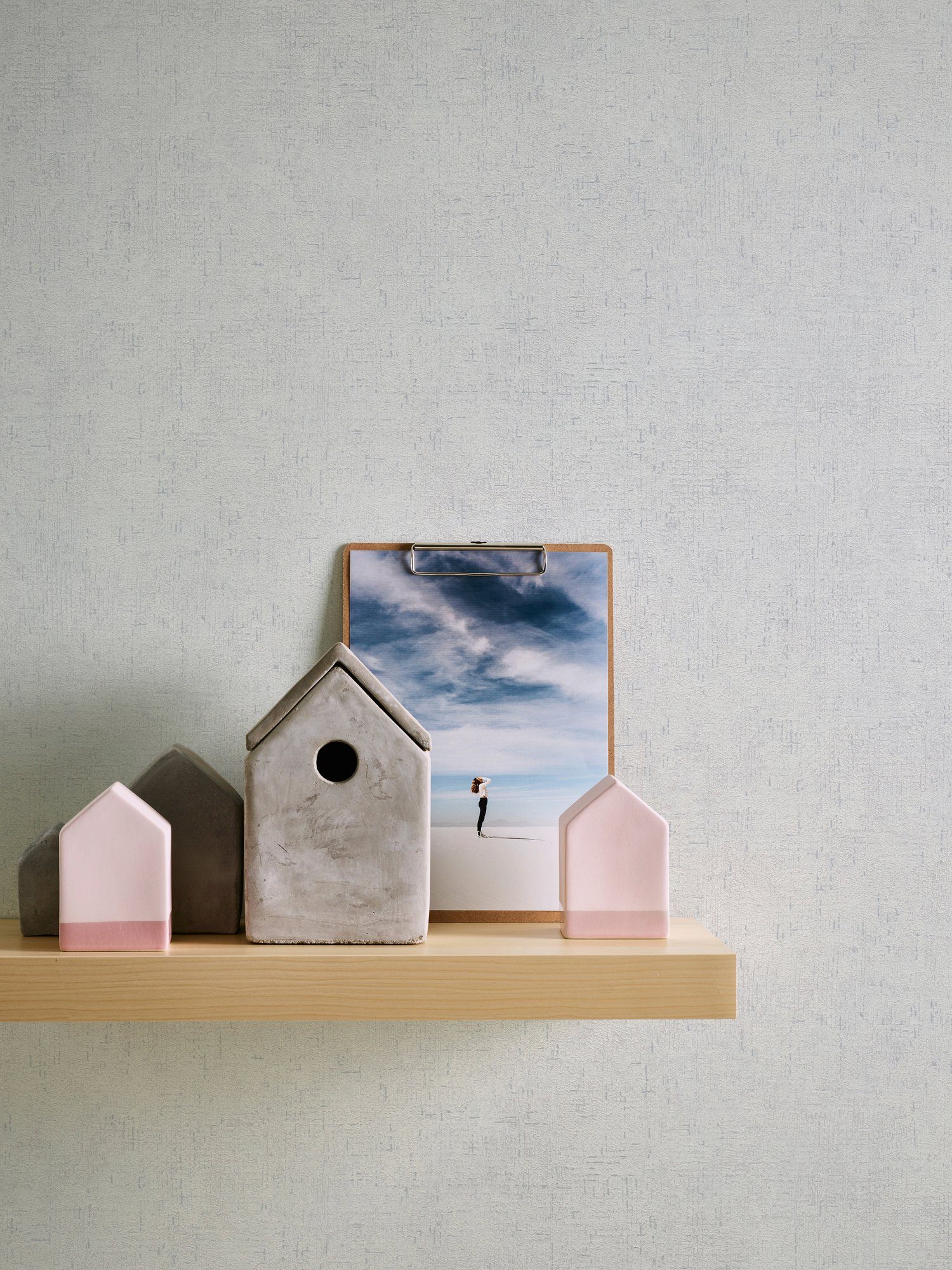 A.S. Création Vliestapete Trendwall, leicht strukturiert, Motiv, abstrakt, gemustert, einfarbige Tapete Uni Tapeten Wohnzimmer Schlafzimmer Küche Flur Optik