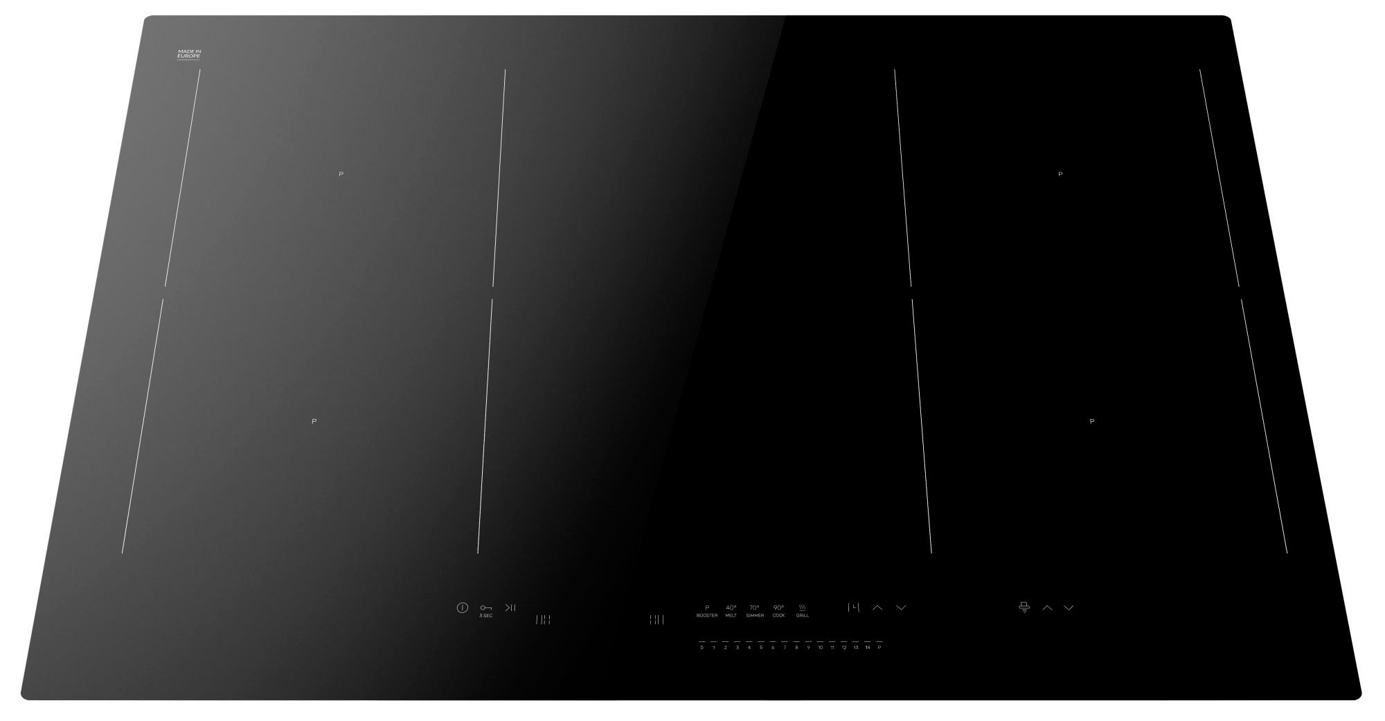 Amica Induktions-Kochfeld KMI 773 780 C HC, autark