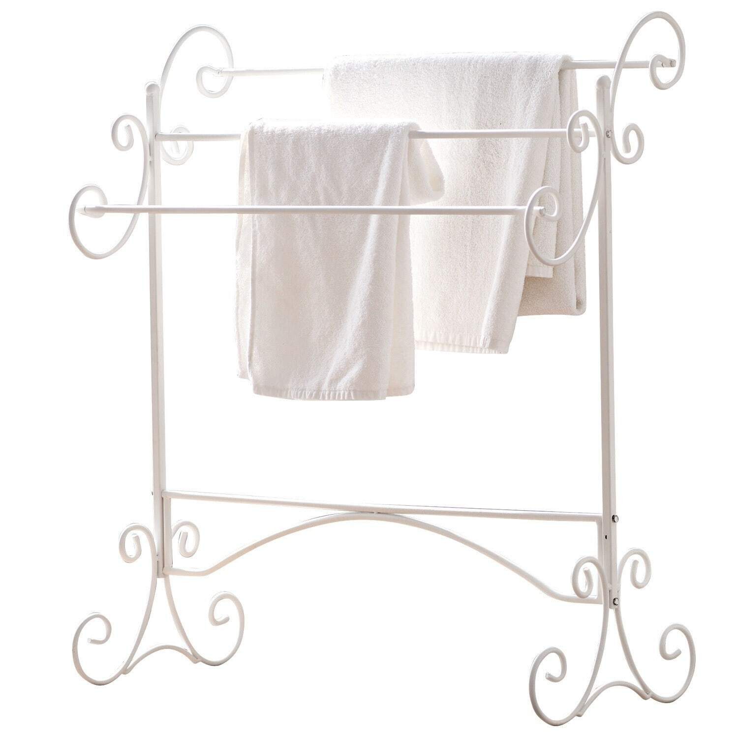 Mirabeau Badaccessoire-Set Handtuchständer Duclair weiß