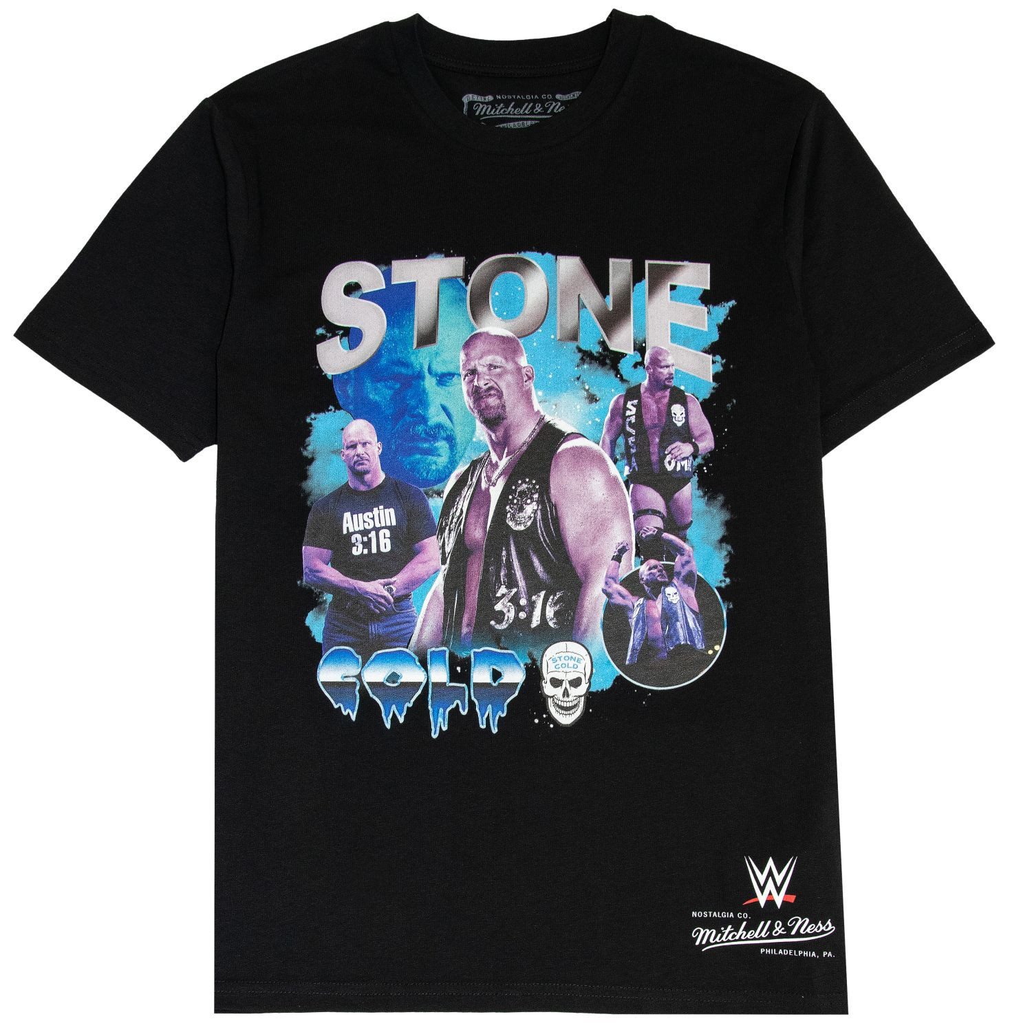 Mitchell & Ness Print-Shirt WWE LEGENDS Cold Steve Austin
