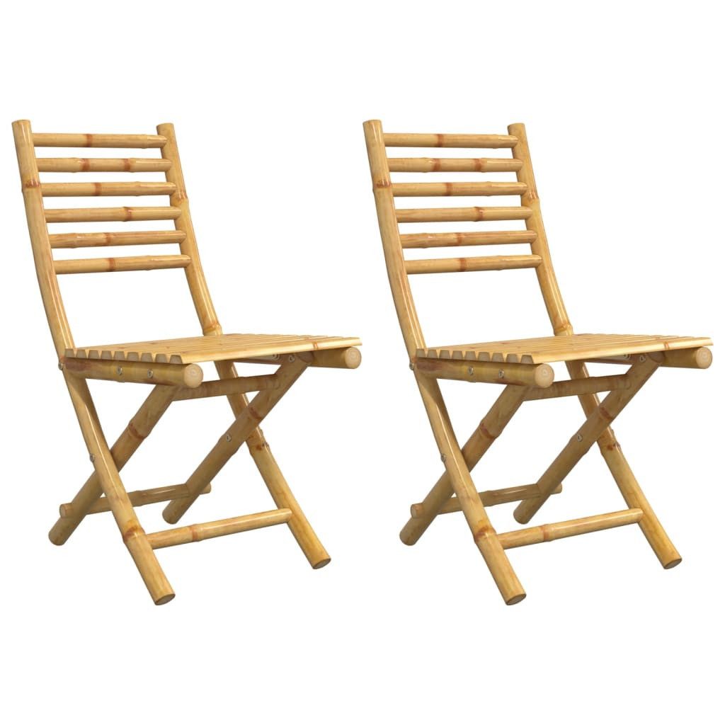 vidaXL Gartenstuhl Gartenstuhl Hochlehner Sessel Klappsessel 2 Stk Klappbar 43x54x88 cm B