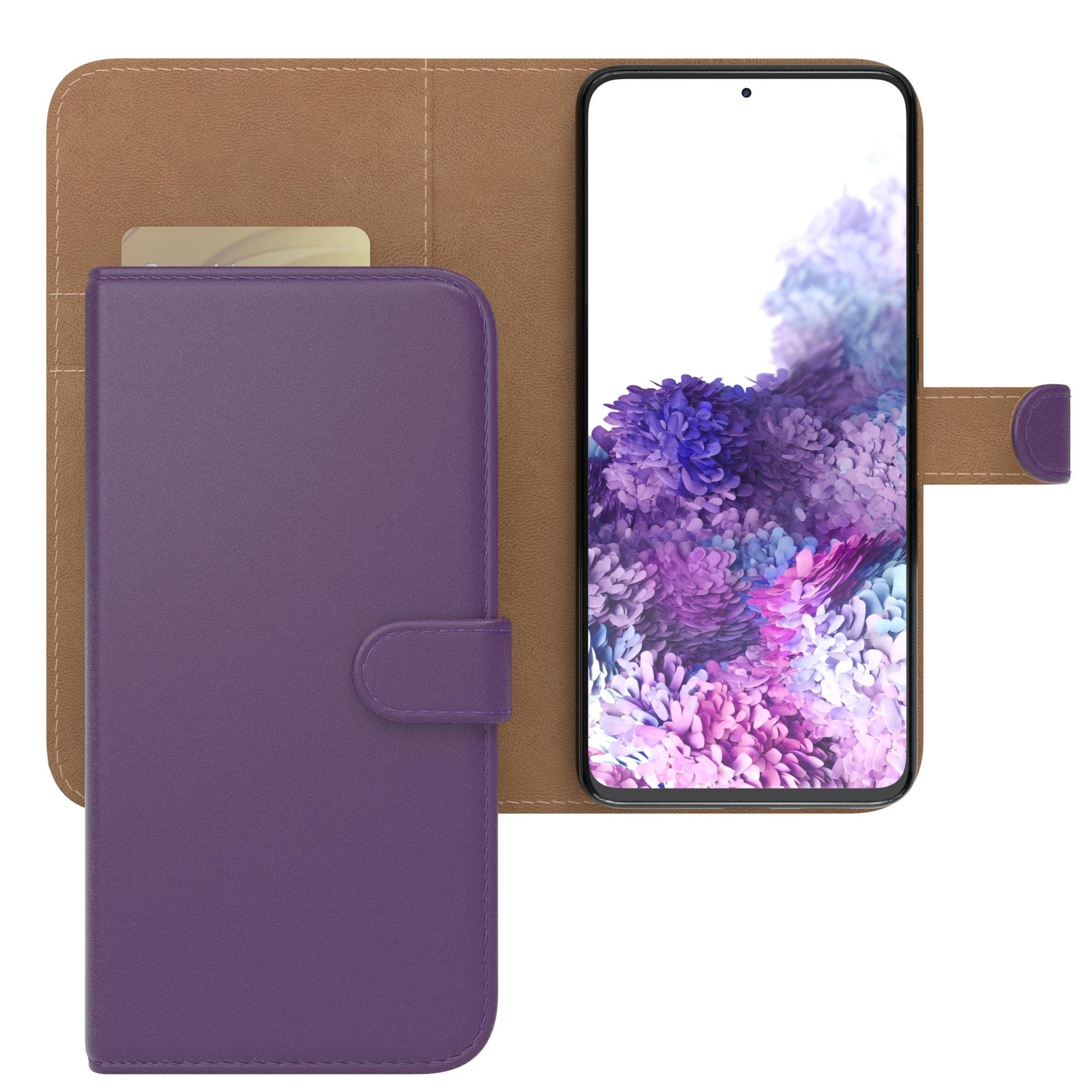 EAZY CASE Handyhülle Bookstyle Farbig für Samsung Galaxy S20 Plus, Schutzhülle mit Standfunktion Kartenfach Handytasche aufklappbar Etui