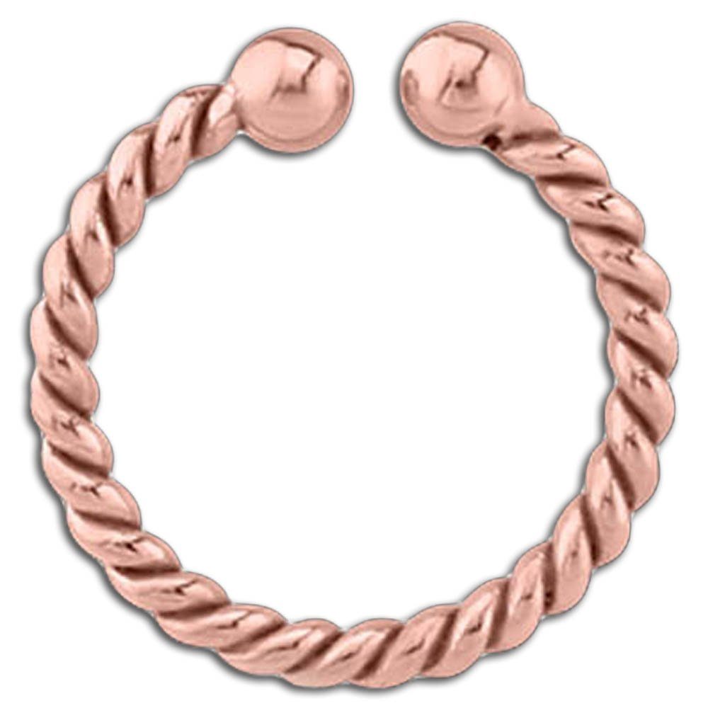 vivaadorno Nasenpiercing Fake Piercing Septum Ring Nasenring