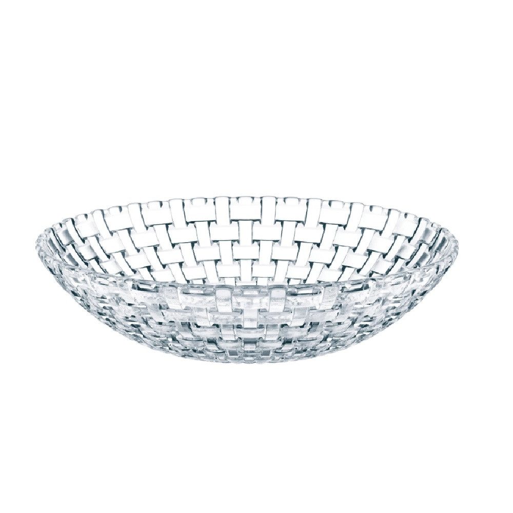 Nachtmann Schüssel Nachtmann Bossa Nova Schale rund 30 cm, Kristallglas, (Packung)