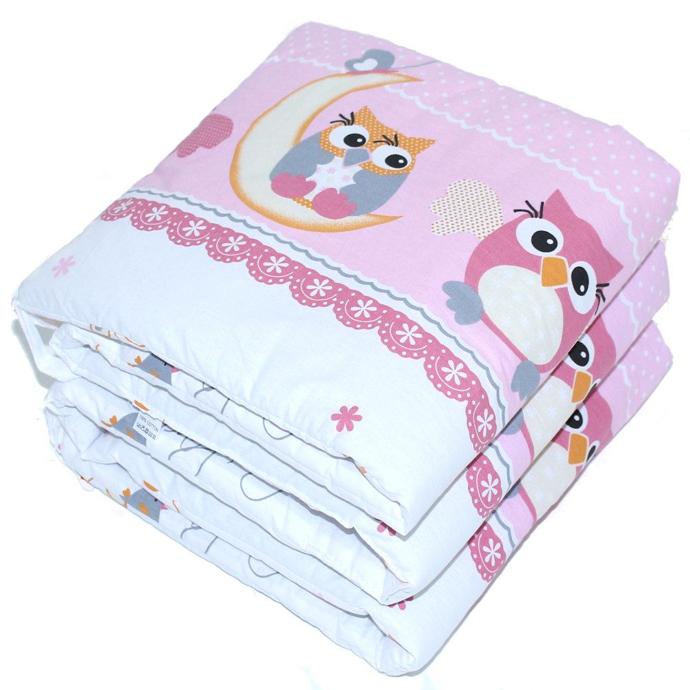 Bettnestchen 190cm Bettumrandung Babybett Baby Kinder Nest Kopfumrandung Kopfschutz