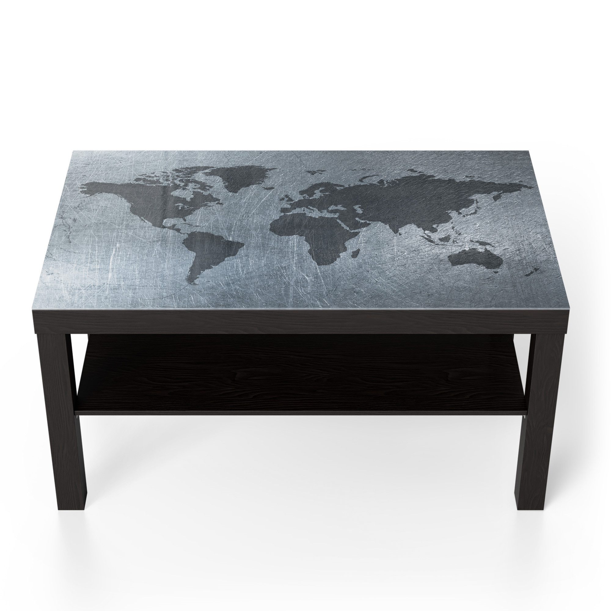 DEQORI Couchtisch 'Geschmiedete Welt', Glas Beistelltisch Glastisch modern