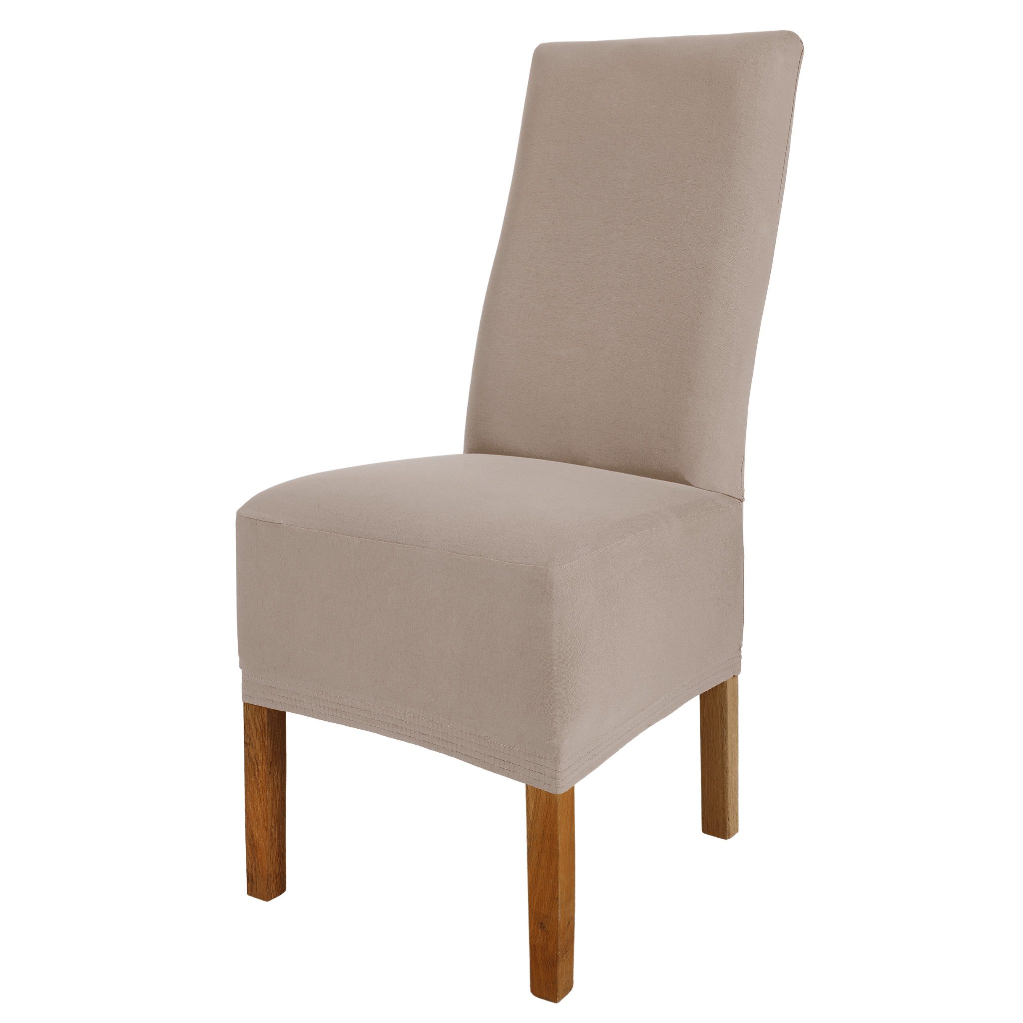sh SCHEFFLER-HOME LIVE HOMESTYLE Stuhlhusse Moderner Stuhlbezug "Emma" aus elastischer Baumwolle Cottina, abnehmbarer & waschbarer Spannbezug für Stühle