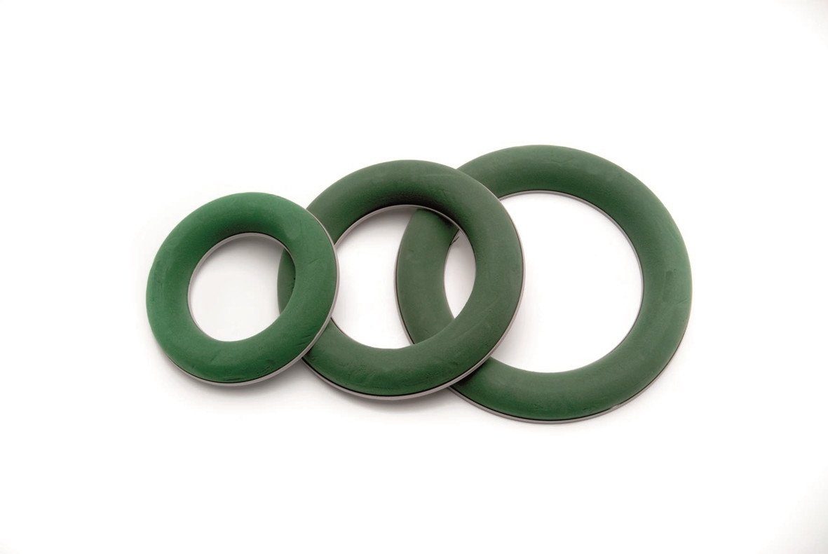 Glorex Bastelnaturmaterial Glorex Steckring für Frischblumen 25 cm