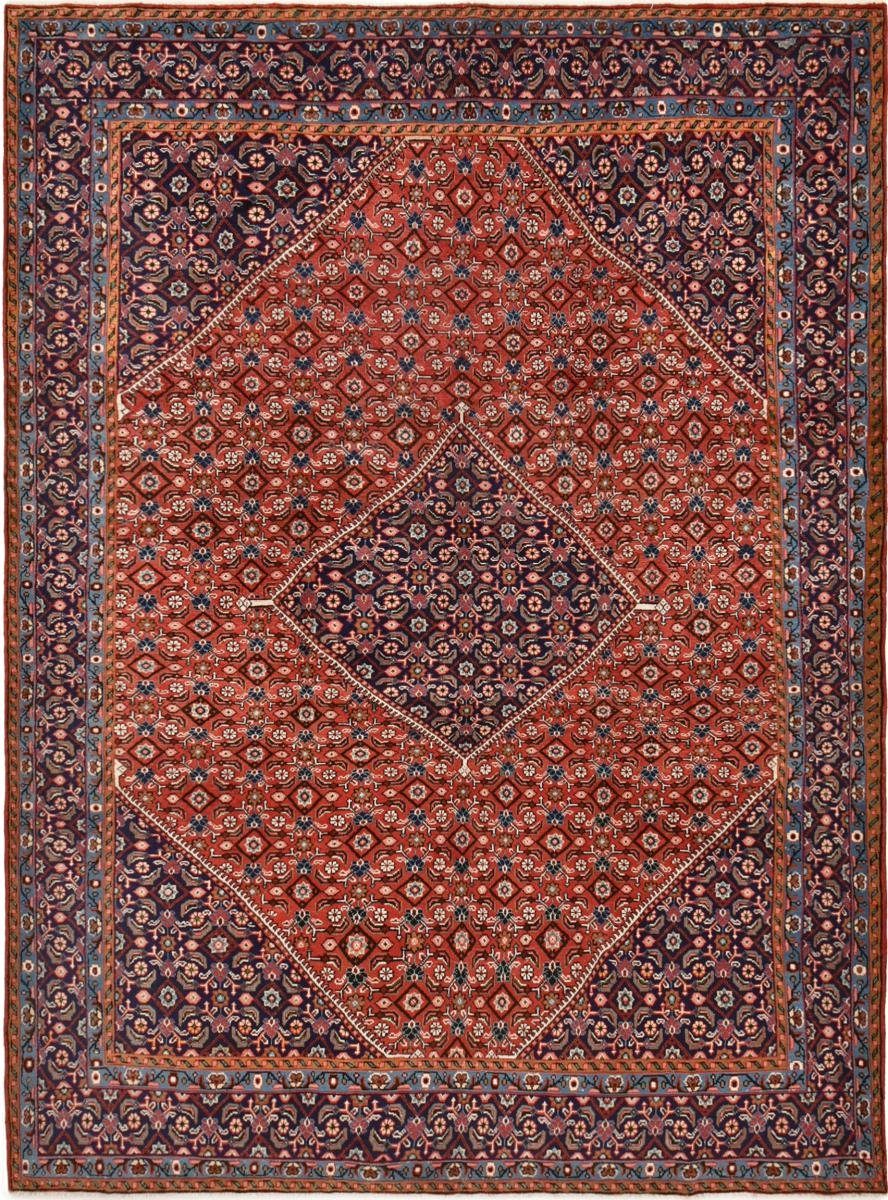 Orientteppich Hamadan 282x386 Handgeknüpfter Orientteppich / Perserteppich, Nain Trading, rechteckig, Höhe: 8 mm