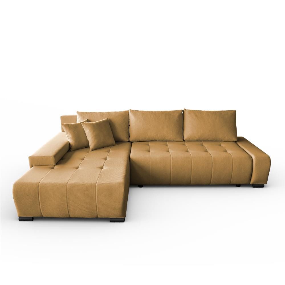 Beautysofa Ecksofa DRACO mit Schlaffunktion und günstig online kaufen