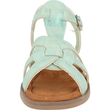 Indigo Mädchen Schuhe 482-384 bequeme Freizeit Sandalen Mint Klett Römersandale