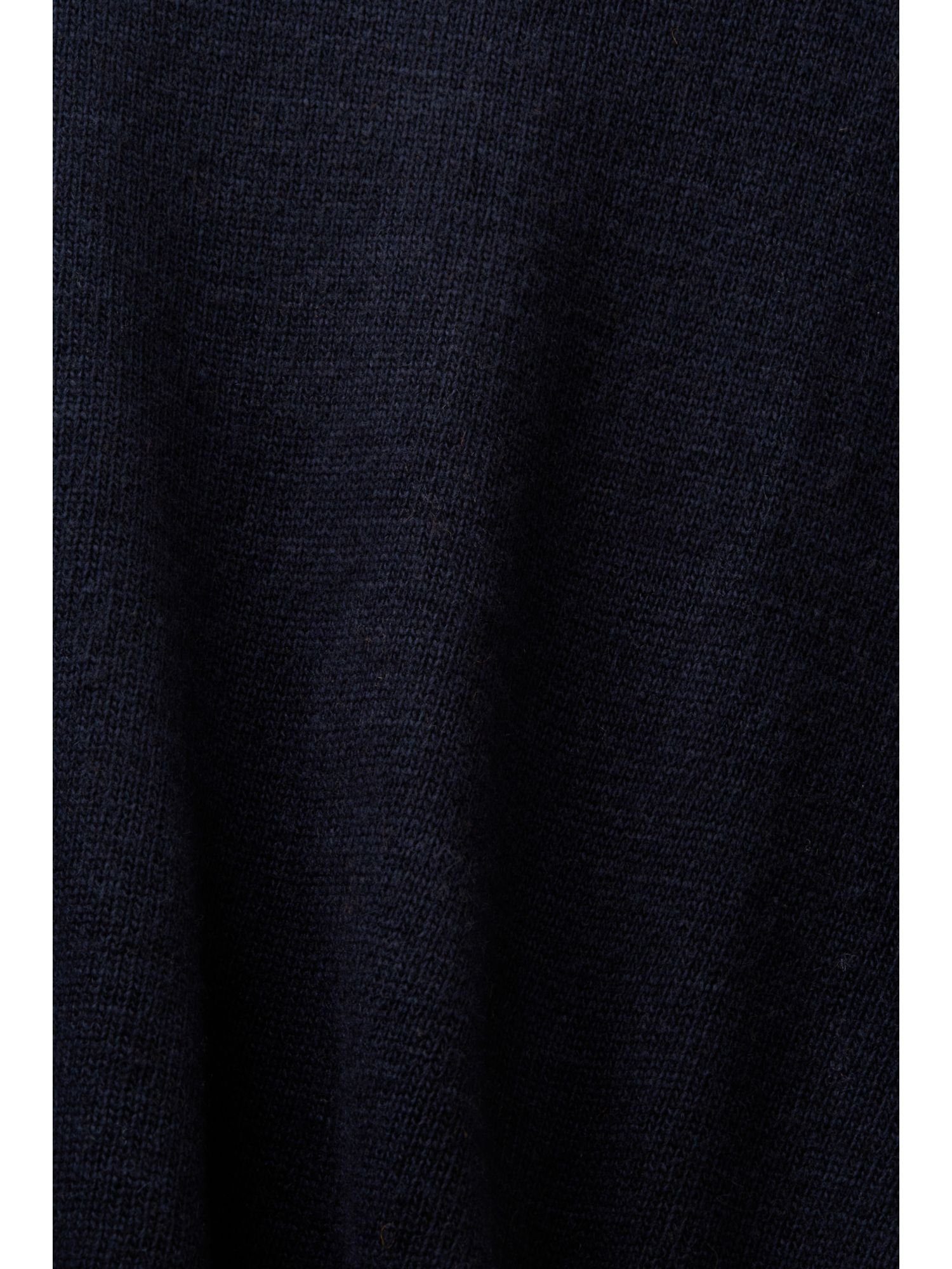 Collection Pullover NAVY Esprit Wollmix aus Stehkragen mit Stehkragenpullover