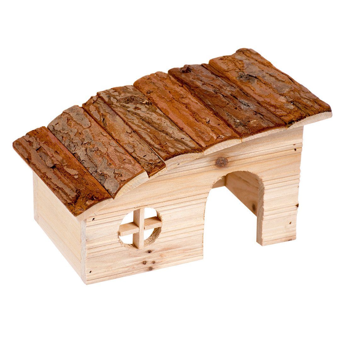 DUVO+ Nagerhaus Duvoplus Kleintierhaus mit Schrägdach Maße: 31 x 23 x 18cm