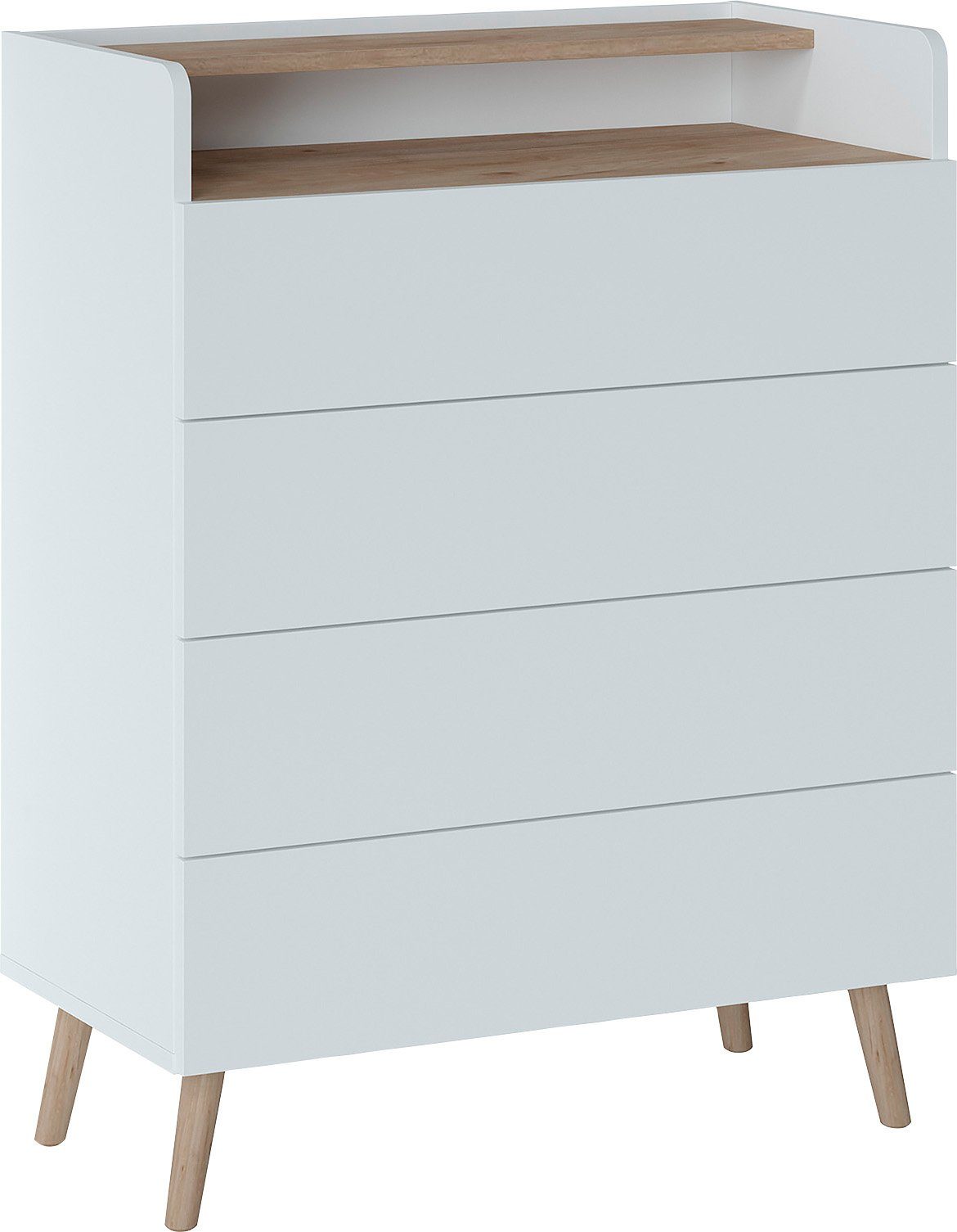Home affaire Kommode Scandi, Höhe 60 cm