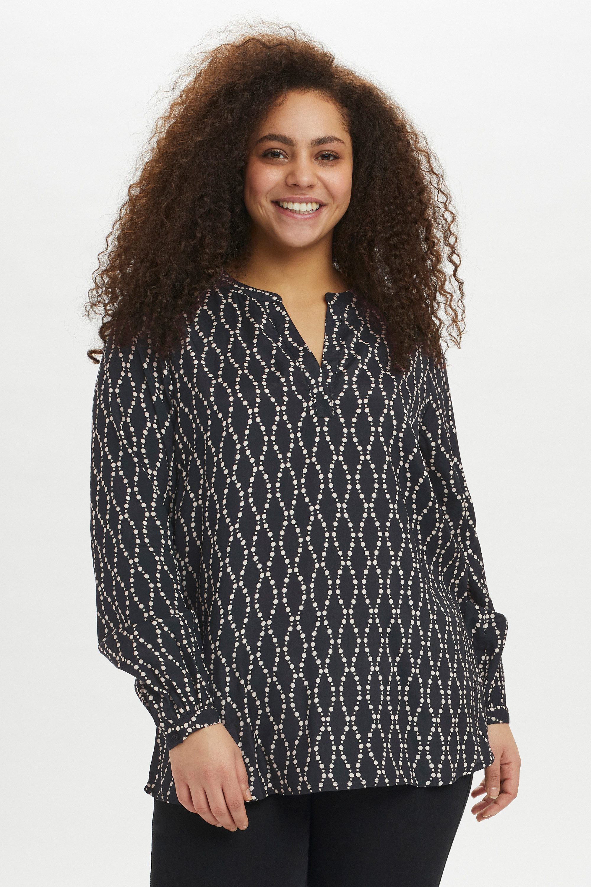Langarmbluse Langarm-Bluse KCollia