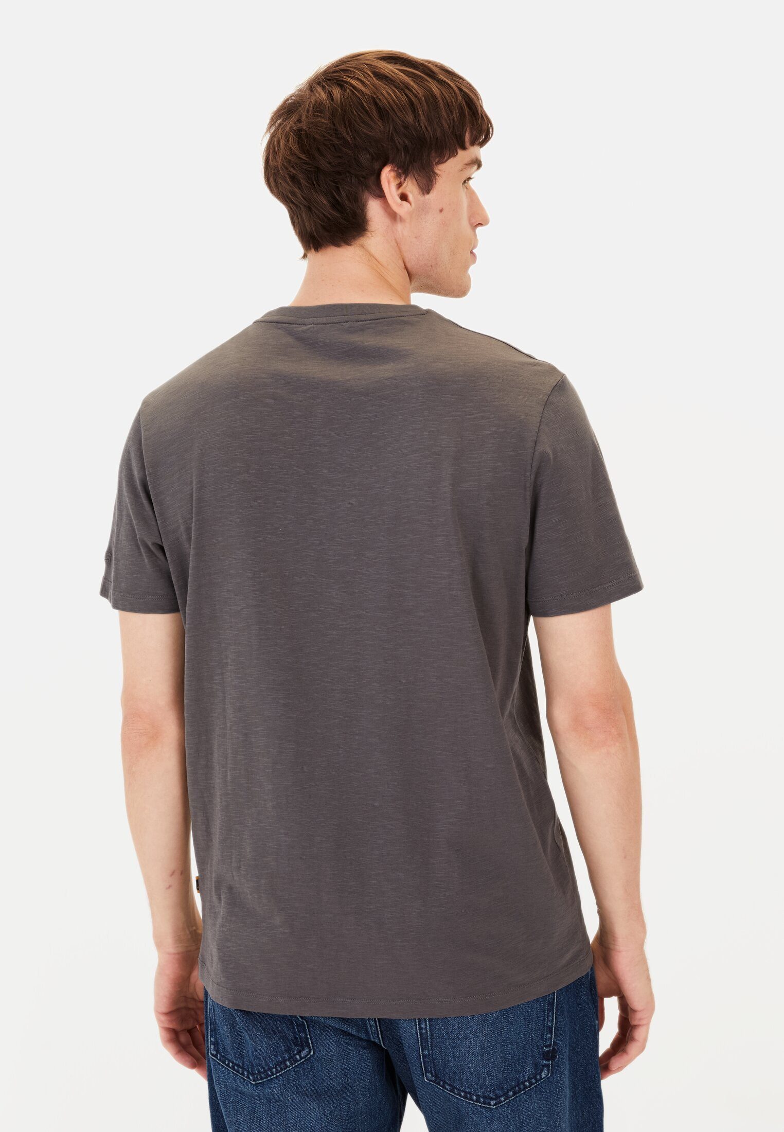 camel active T-Shirt aus Organic Cotton Kurzarm Rundhals günstig online kaufen