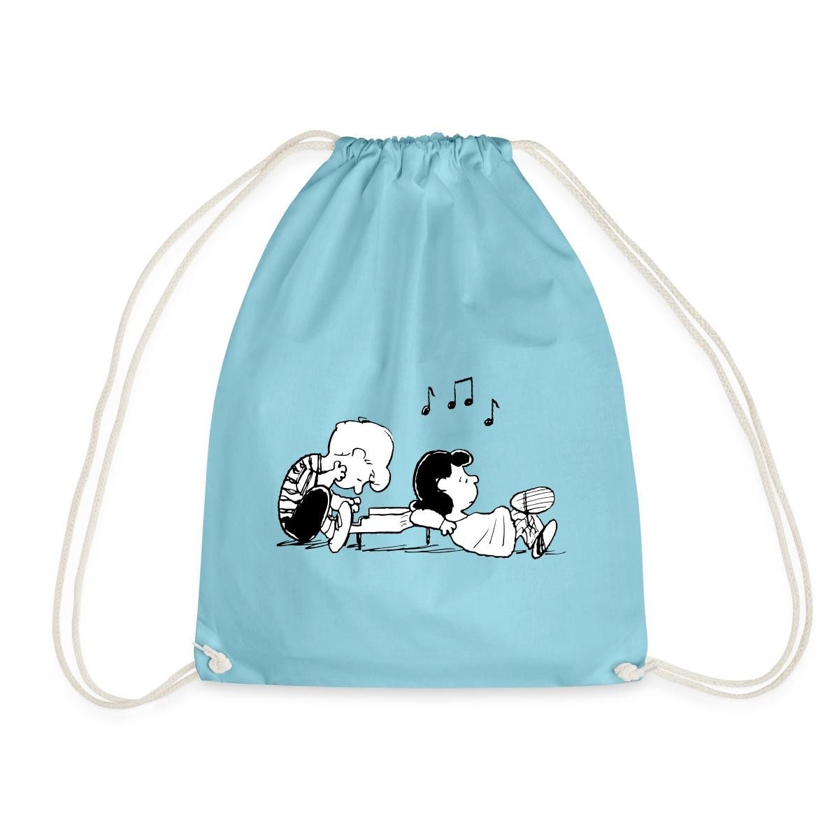 Turnbeutel Peanuts Schroeder Und Lucy Turnbeutel