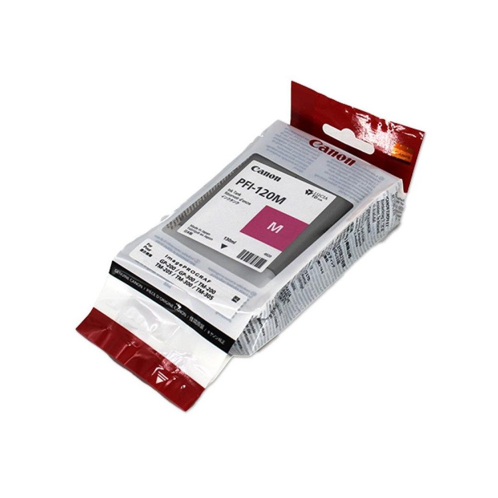 Canon Canon PFI-120 Magenta Tintenpatrone (2887C001) Многофункциональный принтер, (Original Canon Tinte, kompatibel mit imagePROGRAF)