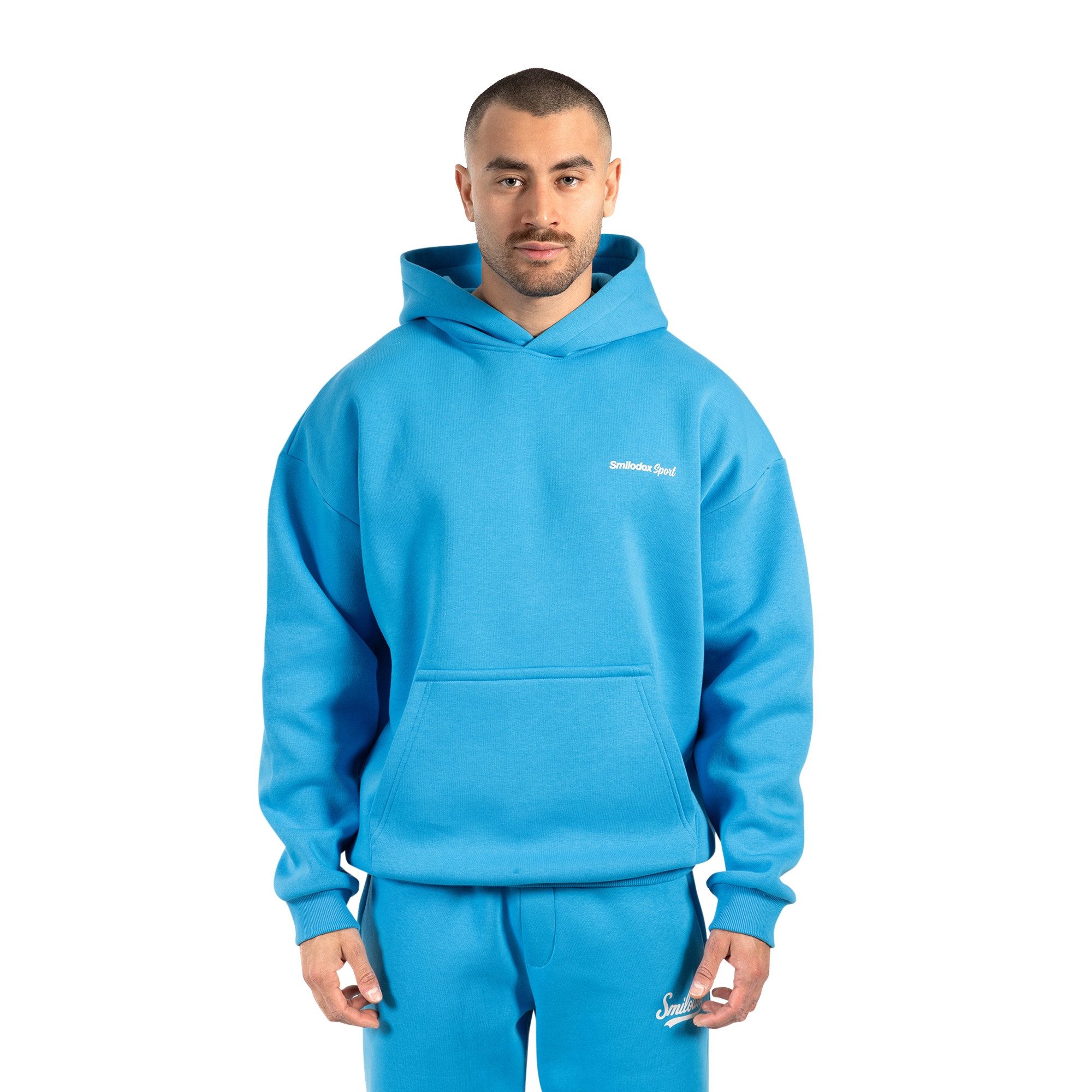 Smilodox Hoodie Tamio, Regular Fit Kapuzenpullover mit Prints auf Brust & R günstig online kaufen