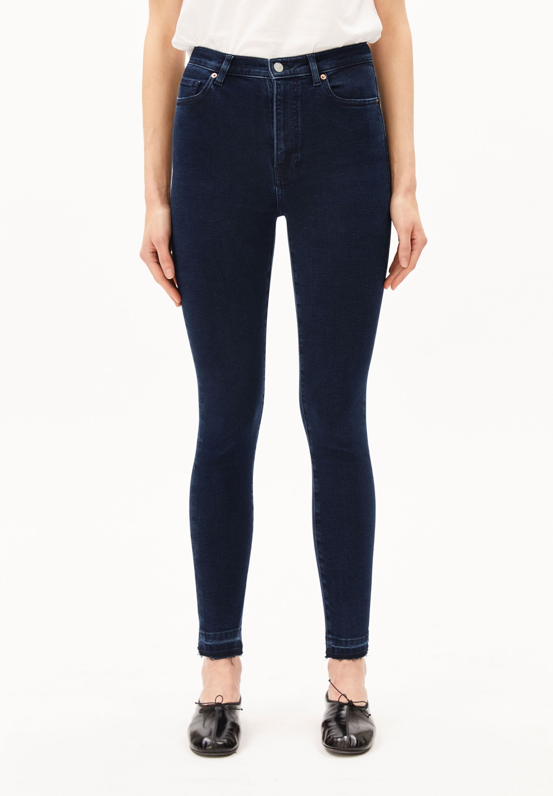Skinny-fit-Jeans INGAA Jeans aus Bio-Baumwoll Mix X-Stretch