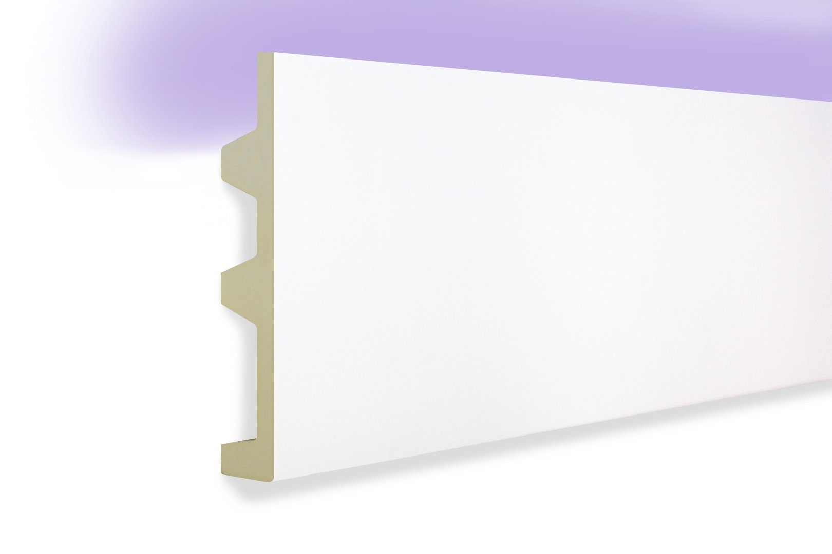 Tesori Stuckleiste KF505, 2 Meter, LED günstig online kaufen