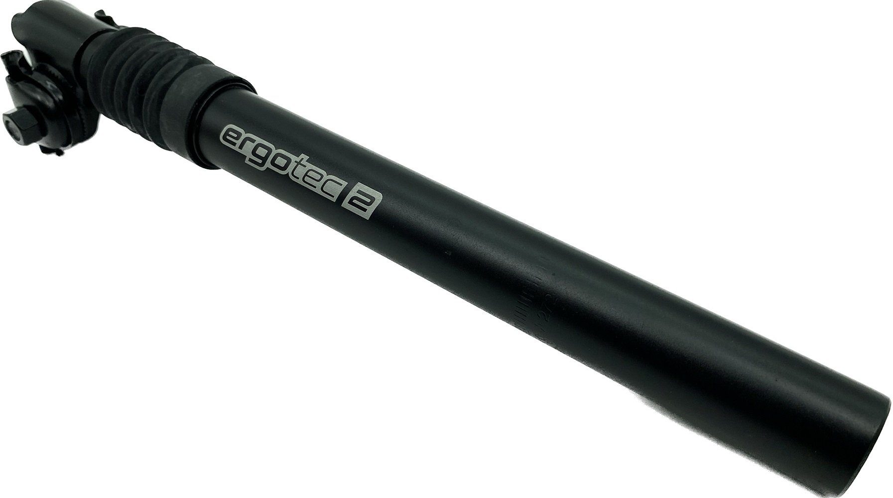 Ergotec Sattelstütze, Ergotec SP-2.0 Ø 26,6mm schwarz mit Kolben