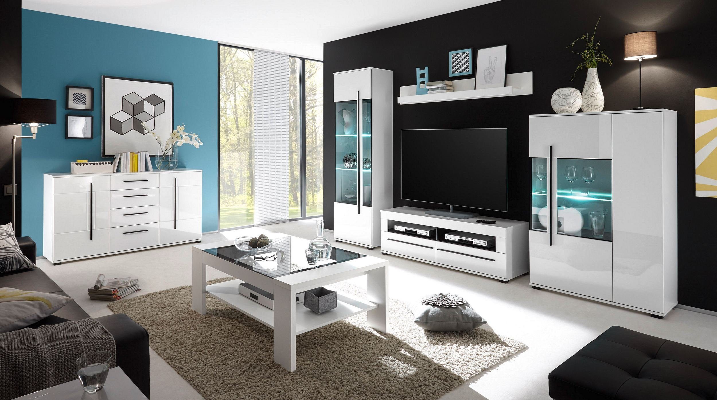 99rooms Wandregal Artana, Wandregal, Wandschrank, mit Ablage, aus Holzwerks günstig online kaufen