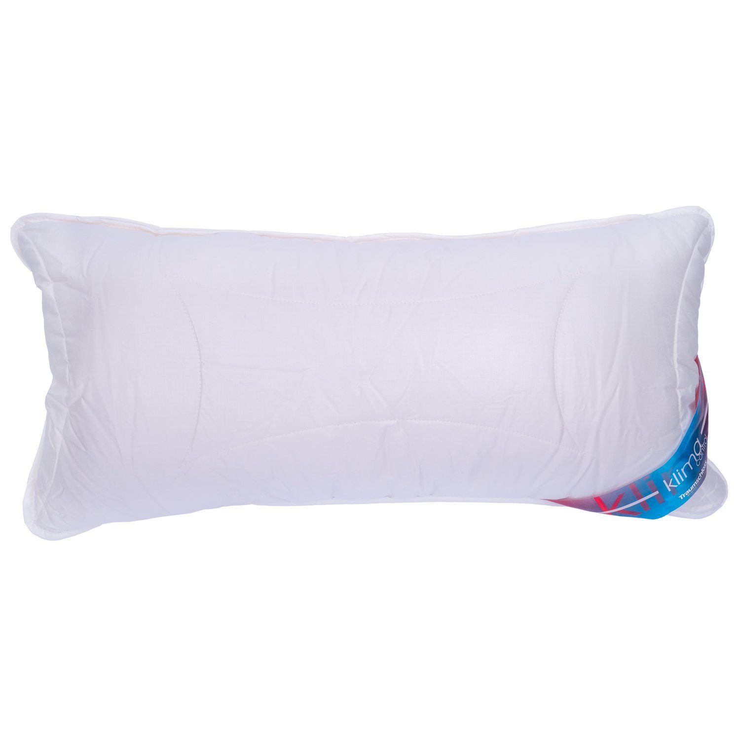 Traumschloss Microfaserkissen Klima Control, Füllung: 100 % HCS Polyesterkugeln, Bezug: 52% Baumwolle GOTS & 48% Tencel, Rückenschläfer, Seitenschläfer, Bauchschläfer, Outlast® Thermo-Technologie