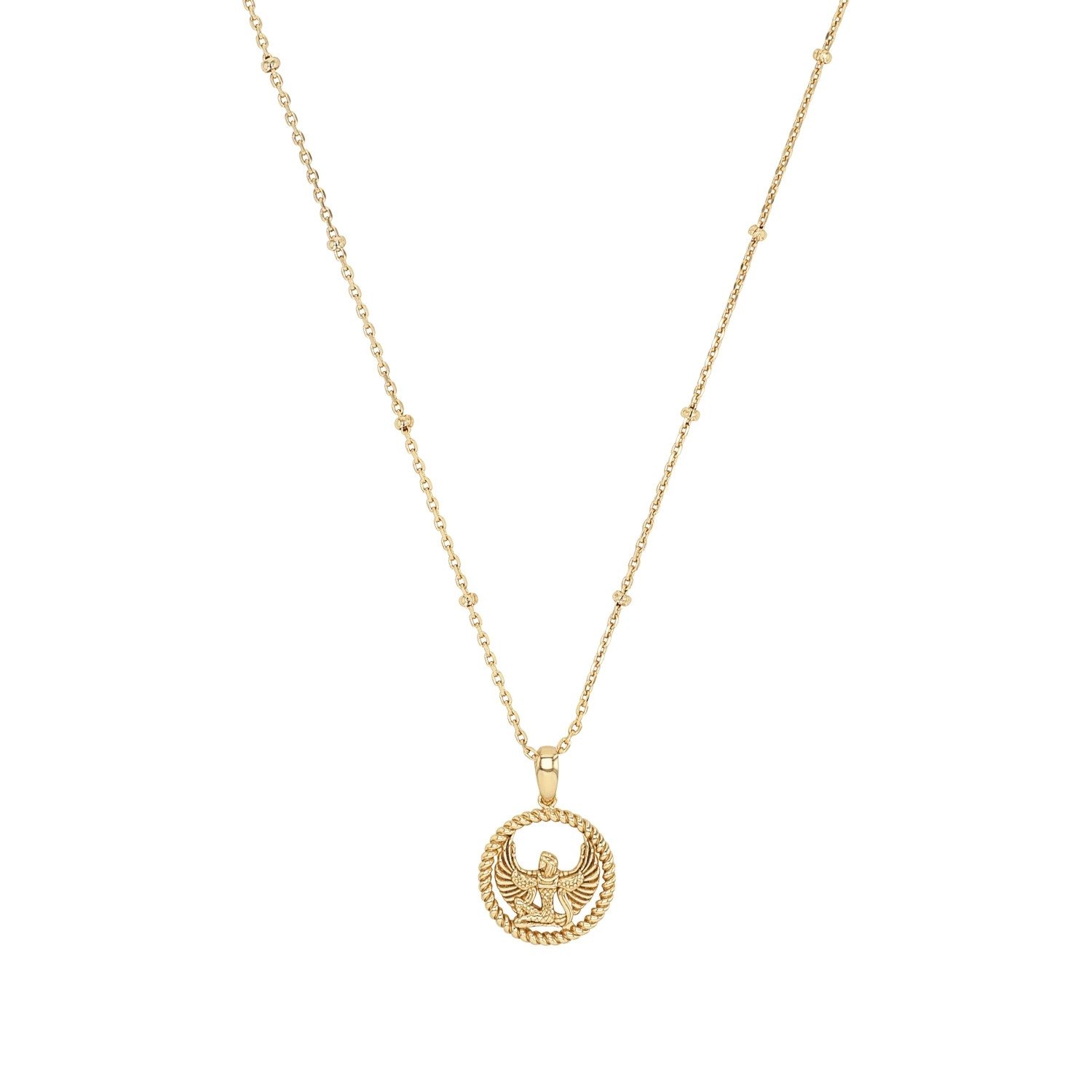 Noelani Silberkette Noelani Kette mit Anhänger (Kette mit Anhänger, 2-tlg., Kette mit Anhänger)