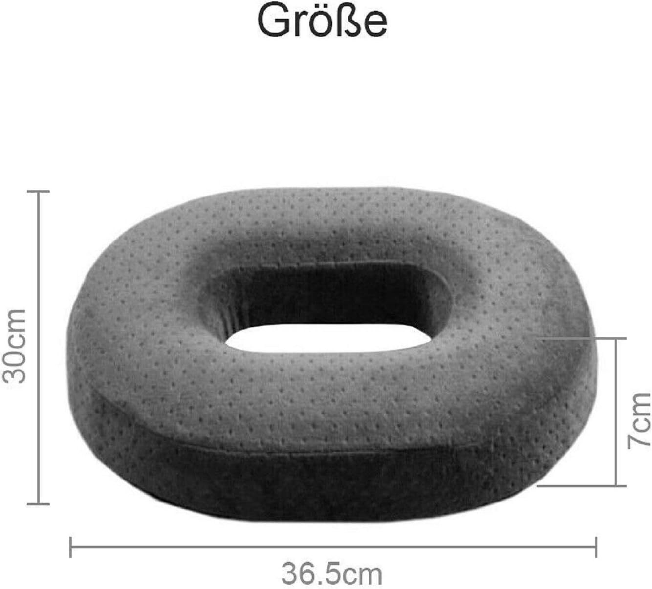 Youyijia Sitzkissen Sitzring Steißbein Entlastung Orthopädisches Sitzkissen Memory Foam