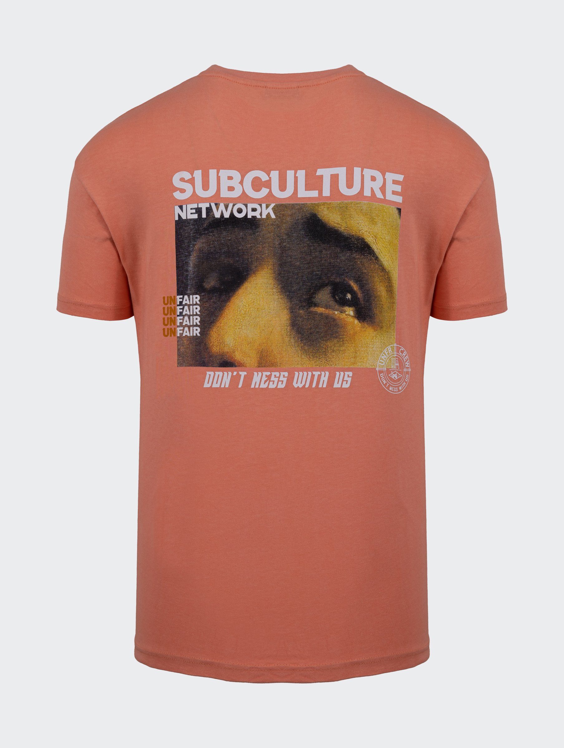 Network T-Shirt Athletics Adult Unfair orange T-Shirt Unfair Subculture Athletics Herren