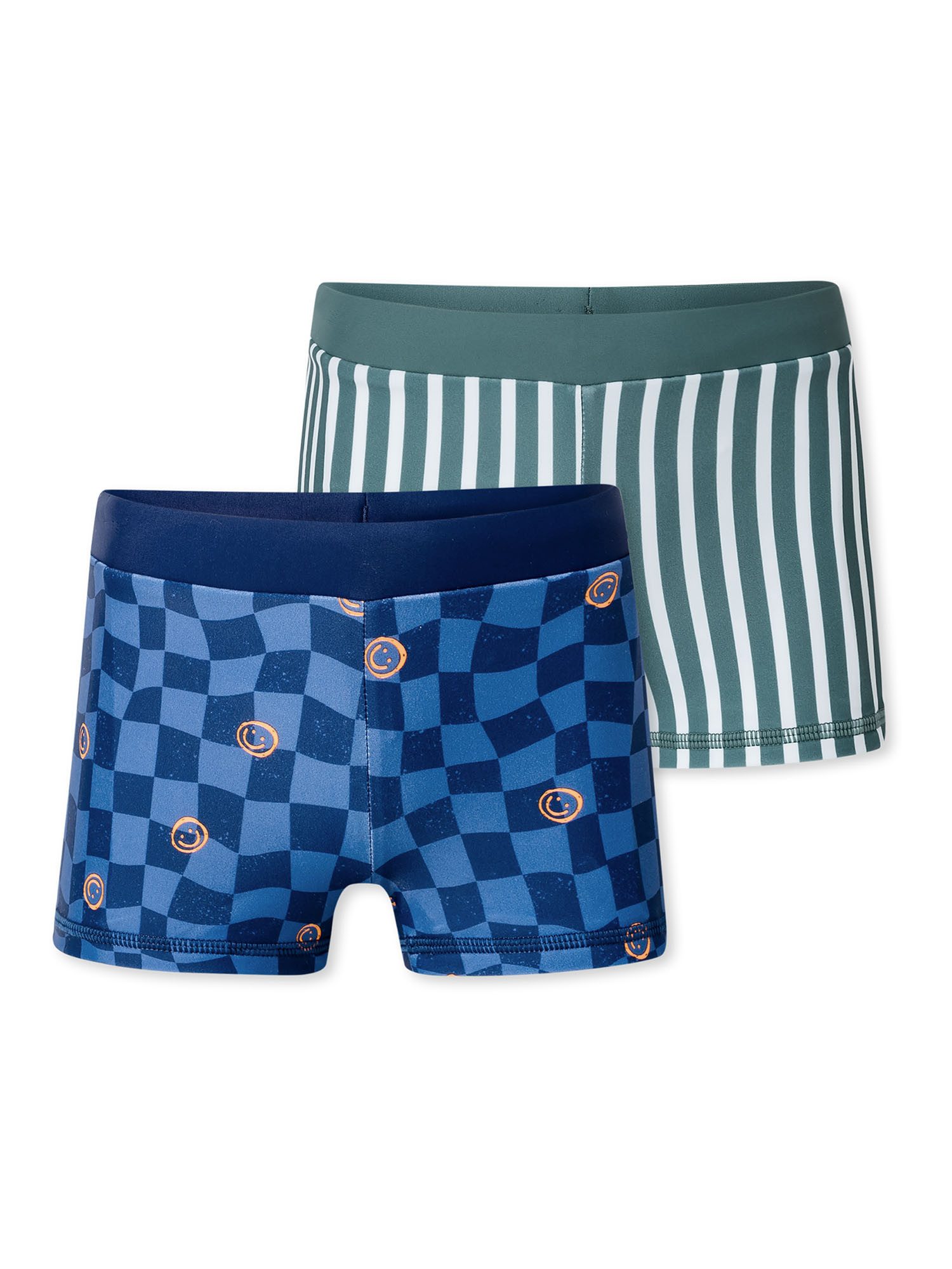 Schiesser Badehose Aqua Kids (2-St) Schwimmhose, Schwimmshorts, Badebekleidung