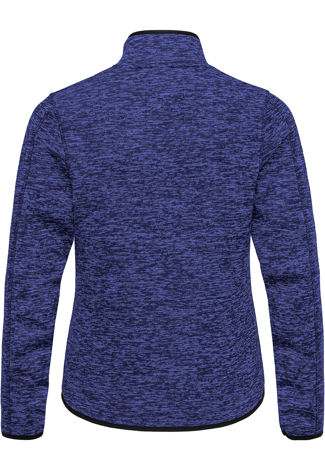 REPUBLIX Fleecepullover JUDIS Damen Strickfleece Sweatjacke günstig online kaufen